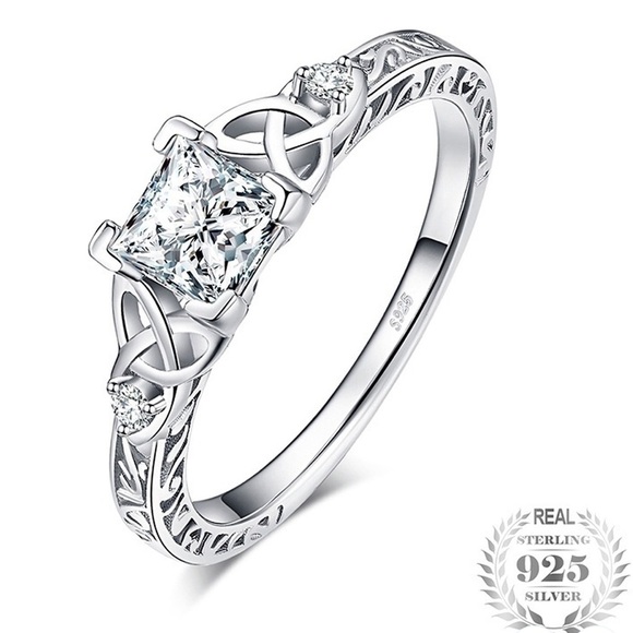 Fashion Jewelry Jewelry - 925 Sterling Silver Vintage Celtic Knot Ring